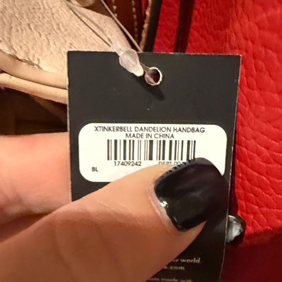 Disney Cream and Gold Floral Satchel - Picture 6 of 6